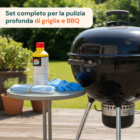 Set Di Pulizia Per Barbecue E Griglia