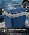 Borsa Frigo Elettrica 24L Caldo/Freddo – Rinfresca fino a -18°C sotto Ambiente e Riscalda fino a 65°C (40/50W)
