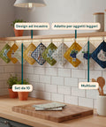 Ganci Multiuso in Plastica Resistente per Casa e Ufficio – Set da 10