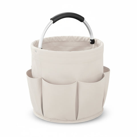 Secchiello Pieghevole Multiuso 16L con Tasche – Salvaspazio e Resistente