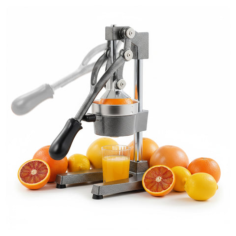 Spremiagrumi Manuale a Leva Professionale Struttura in Ghisa con Filtro