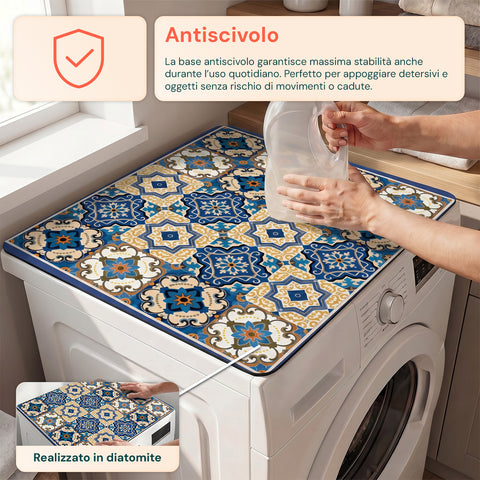 Tappetino Multiuso Assorbente e Antiscivolo per Ripiani Domestici 60x50 cm