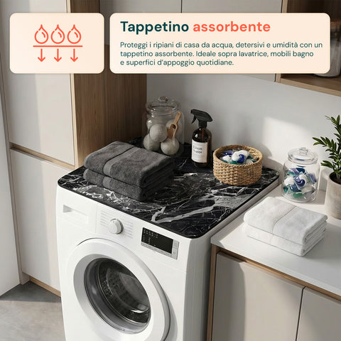 Tappetino Multiuso Assorbente e Antiscivolo per Ripiani Domestici 60x50 cm