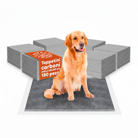Tappetini Igienici Pannolini Traversine 60×90 cm al Carbone Attivo con Adesivi – Set Multi Formato