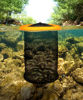 Rete da Pesca Portatile 75 cm in PP Resistente con Sistema Anti-Fuga