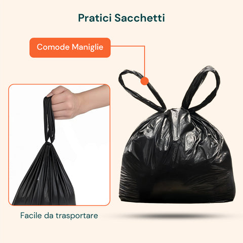 Sacchetti Per Bisogni Cani Set da 50