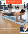 Tappetino Yoga e Pilates Antiscivolo – TPE con Tracolla