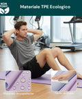 Tappetino Yoga e Pilates Antiscivolo – TPE con Tracolla
