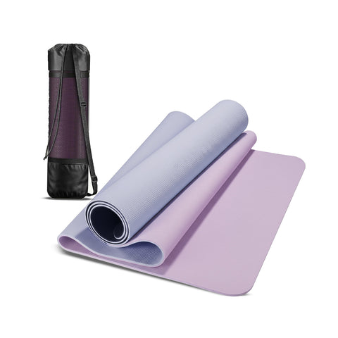 Tappetino Yoga e Pilates Antiscivolo – TPE con Tracolla