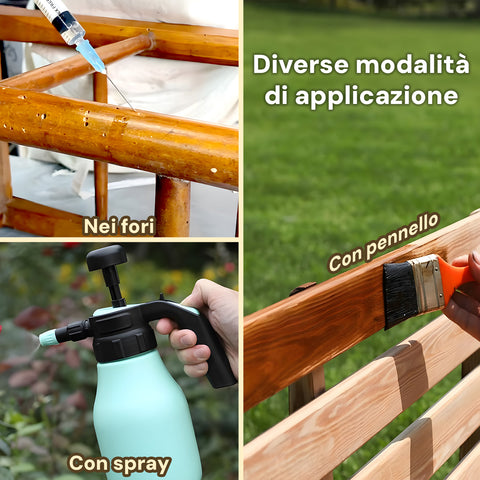 Trattamento Antitarlo Fungicida Per Legno 5l