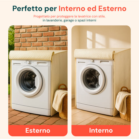 Perfetto per interno ed esterno: lavanderie, garage e spazi interni, protezione con stile per ogni ambiente domestico