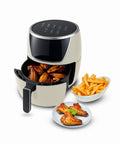 Friggitrice Ad Aria 5l 1500w Temperatura 80-200°C Con Timer E Display Led