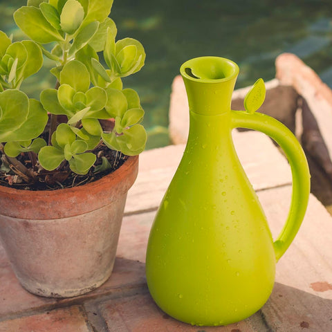 Annaffiatoio in Plastica Verde 1,6L per Piante da Interno e da Balcone Ean-8411782007880