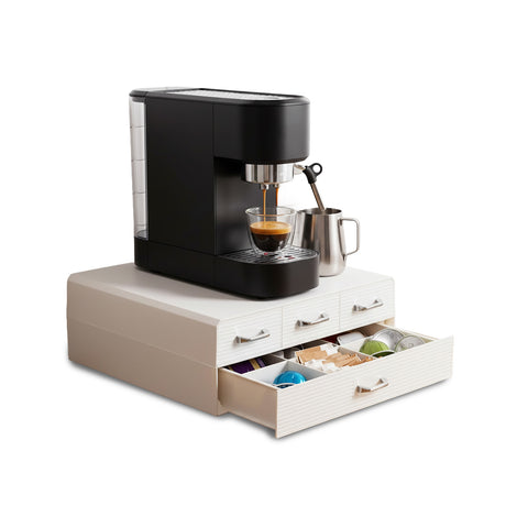 avilia home organizer per cialde e capsule caffe 4 cassetti design salvaspazio ean 8052879010583