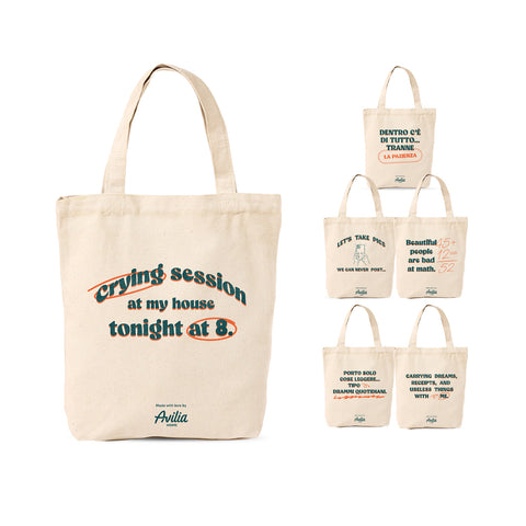 avilia home tote bag riutilizzabile 35x40 cm in cotone e poliestere ean 8052879012242