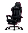 nexor sedia gaming reclinabile con poggiapiedi estraibile cuscino lombare e poggiatesta ean 8052879011771