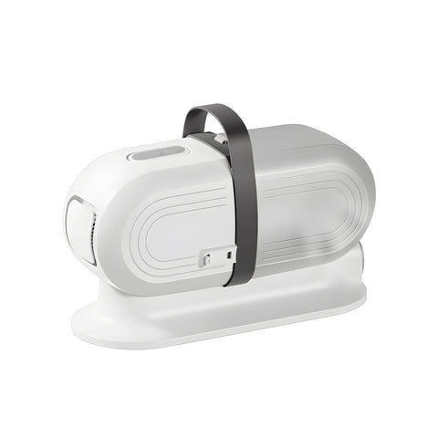 Aspiratore toelettatura animali 350W - Pet Master 3 in 1 con serbatoio trasparente e design compatto portatile