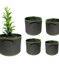 daimann vasi da coltivazione in tessuto con manici 10 75l set da 5 ean 8056590070314
