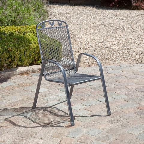 immagine-2-greemotion-sedia-da-esterno-in-metallo-56x69x98cm-grigio-ean-4009977478023