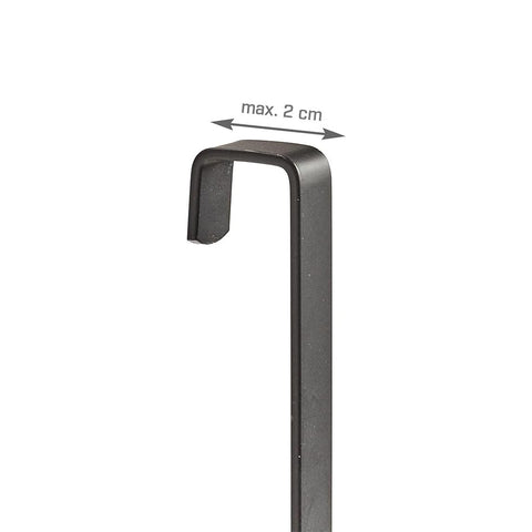 immagine-2-zeller-pensile-da-porta-multiuso-5-ganci-e-2-cestini-in-metallo-ean-4003368187730