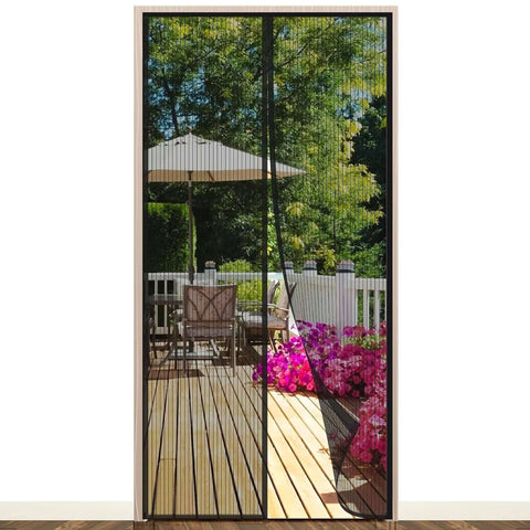 Patagonia Zanzariera Magnetica Bianca 240x140 con Tessuto Resistente e Montaggio Facile Ean 8050030810393