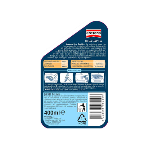 immagine-3-arexons-spray-cera-carnauba-lucidante-per-veicoli-400ml-ean-8002565082806