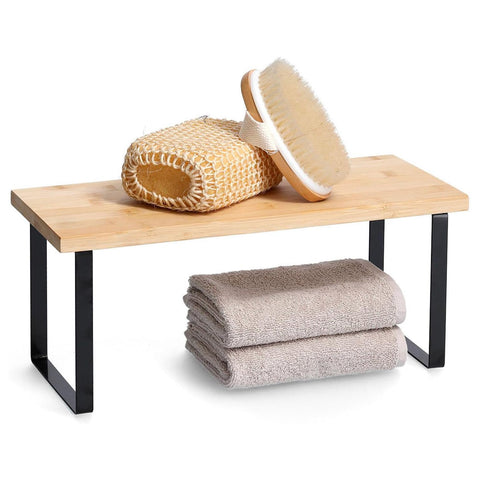 immagine-3-zeller-mensola-portaoggetti-in-bambu-e-metallo-36x155-ean-4003368274294