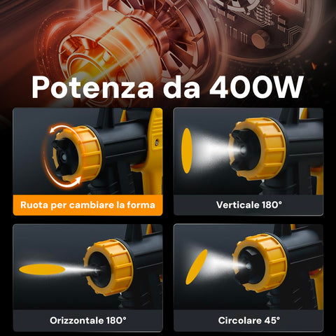 immagine-4-tolsen-pistola-a-spruzzo-portatile-con-serbatoio-800ml-400w-ean-6933528788751