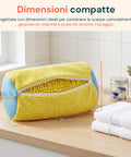 avilia home set 2 borse per lavatrice e asciugatrice in ciniglia per scarpe e capi delicati 30x20x15 cm protezione antigraffio con cerniera ean 8052879011184