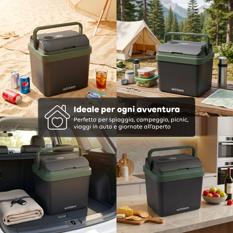 wintem borsa frigo elettrica 24l caldofreddo rinfresca fino a 18c sotto ambiente e riscalda fino a 65c ean 8056819067521