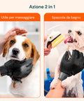 pride groom guanto morbido per tolettatura cani e gatti con cinturino regolabile ean 5053249270319
