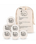 avilia home set 6 palline di lana per asciugatrice riutilizzabili diametro 7 cm ean 8052879011993