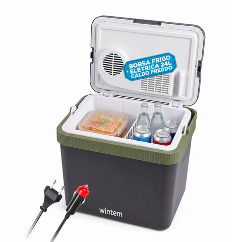wintem borsa frigo elettrica 24l caldofreddo rinfresca fino a 18c sotto ambiente e riscalda fino a 65c ean 8056819067521
