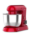 Avilia Impastatrice Planetaria 1500W Ciotola Inox 5L 10 Velocità con Ricettario, Accessori e Funzione Pulse Rossa Ean-8056819047578