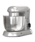 Avilia Impastatrice Planetaria 1500W Ciotola Inox 5L 10 Velocità con Ricettario, Accessori e Funzione Pulse Silver Ean-8056819047578