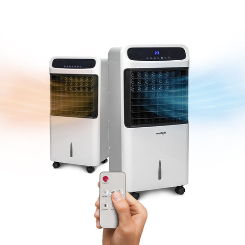 Wintem Raffrescatore Multifunzione Breeze 4 in 1 Riscaldamento, Deumidificazione, Purificazione Aria  80W-2000W con Timer, Telecomando e Ruote Ean-8052286430974
