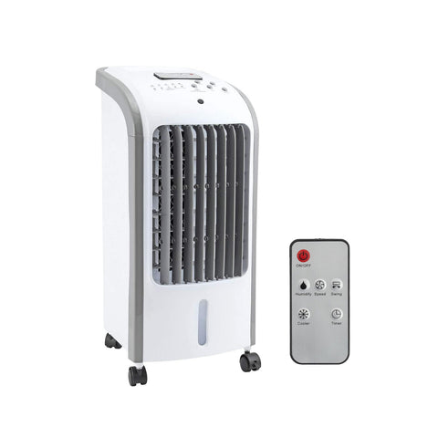 Raffrescatore 80w Confflusso 300m³/H, 3 Velocità E Serbatoio 4l Acqua E Ghiaccio
