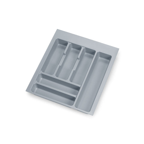 immagine-1-emuca-portaposate-regolabile-per-cassetto-in-plastica-45cm-grigio-ean-8432393139951
