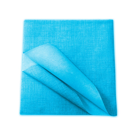Set 100 Tovaglie Tnt Monosuo Celeste 100x100cm