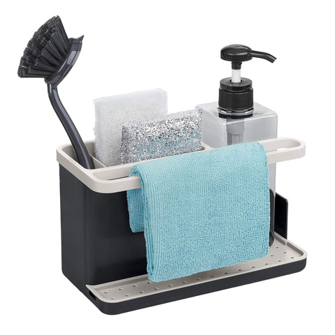 immagine-2-rayen-organizer-per-lavello-con-gocciolatoio-e-dispenser-sapone-22x23x11cm-ean-8412955021184