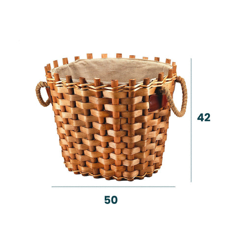 immagine-3-garden-friend-cestino-portalegna-foderato-ovale-50x42x40cm-ean-8023755041212