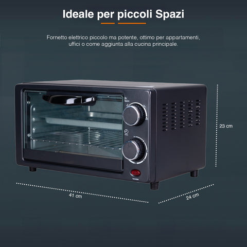immagine-4-dcg-forno-elettrico-9l-con-timer-e-2-accessori-800w-ean-8032774625945