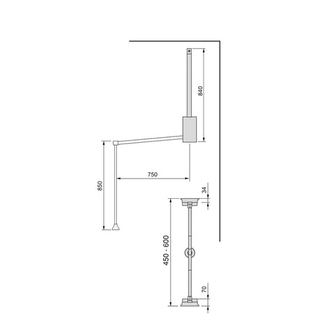 immagine-4-emuca-appendiabiti-saliscendi-per-armadio-in-acciaio-45-60x84cm-cromato-ean-8432393001227
