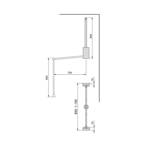 immagine-4-emuca-appendiabiti-saliscendi-per-armadio-in-acciaio-83-115x84cm-nero-ean-8432393277370