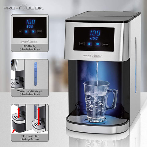 immagine-4-proficook-distributore-di-acqua-calda-in-acciaio-inox-ean-4006160114522