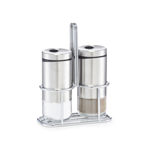 immagine-4-zeller-set-condimento-salepepe-in-vetro-e-acciaio-ean-4003368196312