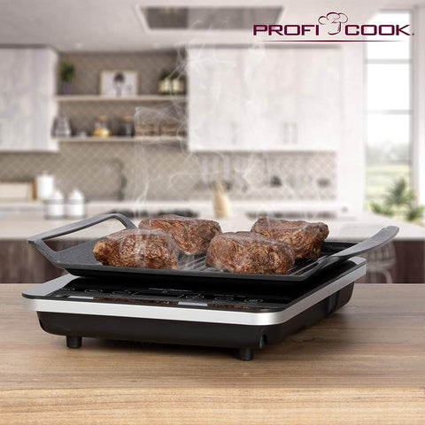 immagine-7-proficook-barbecue-da-tavolo-ad-induzione-con-sensore-ean-4006160011302